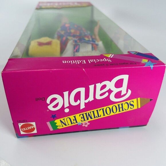 1994 School Time Fun Barbie Doll Special Edition Mattel #13741 NRFB - Picture 7 of 7
